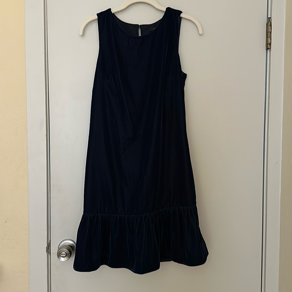 J. Crew velvet dress